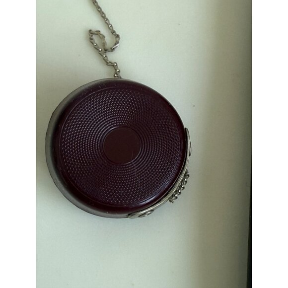 Vintage 40's Retractable Lapel Mechanical Pencil Burgundy Bakelite - Picture 7 of 10